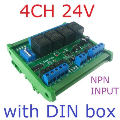 4/8/16CH DI-DO CAN Relay Controller Module RS485 Digital NPN/PNP IO Expanding Board for CNC Car Automated Industry